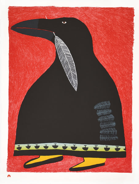 2024 ORIGINAL PROOF PRINT (ONLY ONE) by NINGIUKULU TEEVEE *26 Ancient Raven*