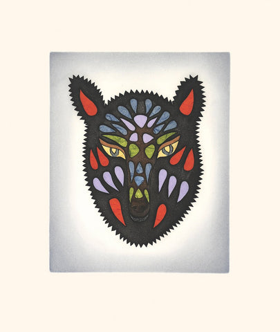 2024 PRINT by PAUOJOUNGIE SAGGIAK  *Red Fox Spirit 1*