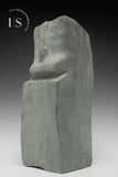 VINTAGE 10" Bust of an Eskimo Woman by Elizabeth Aulatjut *Mater*