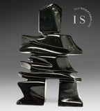Inukshuk 11" de Matiusi Kimgwatsiaq *Kimgwatsiaq No. 16*