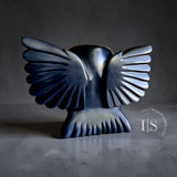 CURATOR'S CHOICE 11" Owl by Toonoo Sharky *Jet*