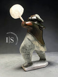 18" SIGNATURE Drum Dancer by Jaco Ishulutak *Sun Seeker*