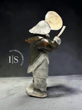 18" SIGNATURE Drum Dancer by Jaco Ishulutak *Sun Seeker*