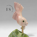 9" Owl in Flight by Toonoo Sharky *Catching The Wind*