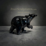13" SIGNATURE Walking Bear by Tim Pee *Forged in Stone*