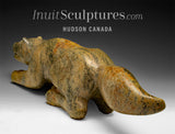 GENTLE GIANT 22" Spirit Wolf by Late Kellypalik Qimirpik *Stealth*