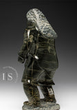 VINTAGE 18" Old Man Inuk by Norman Qumuataq *Uphill Walker*
