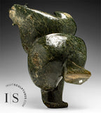 BIG HEARTED 12" Dancing Bear by Isaaci Petaulassie *Fly Ball*