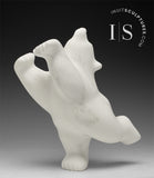 10" Limited Edition Dancing Bear by Johnny Manning (Italian Marble) *Pearl*