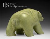 11" Walking Bear by Moe Kolola *On High Alert*