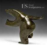 CURATOR'S CHOICE 9" Dancing Bear by Noah Kelly *Speed Skating*