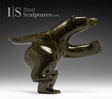 CURATOR'S CHOICE 9" Dancing Bear by Noah Kelly *Speed Skating*