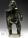 VINTAGE 18" Old Man Inuk by Norman Qumuataq *Uphill Walker*