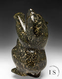 8" Dancing Bear by Qavavau Ashoona *Brownie*