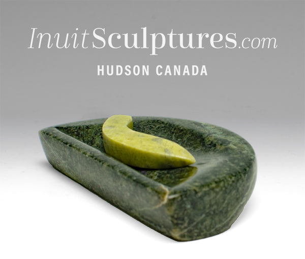 3” Qulliq (Seal Oil Stove) by Tapaunagi Qatsiya *Warm Toes*